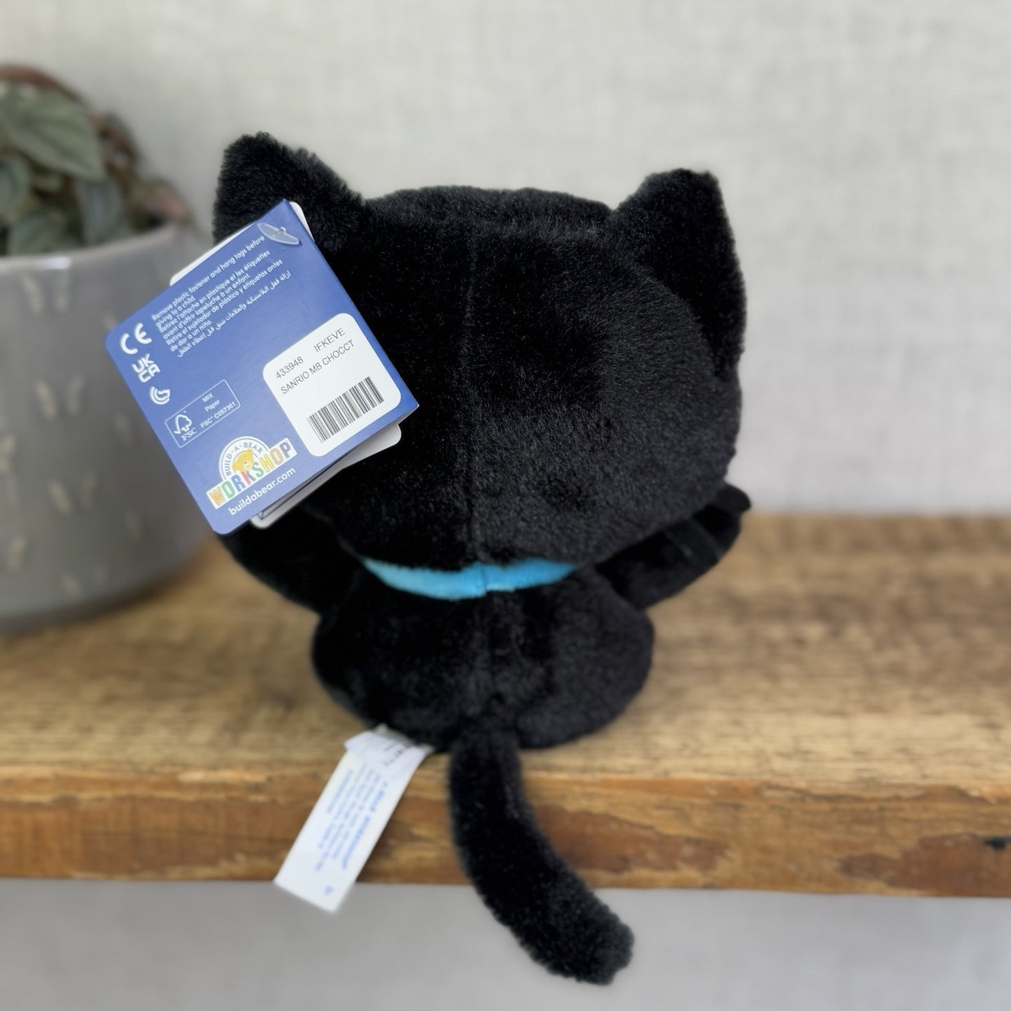 Build A Bear Mini Beans ChocoCat - Sanrio Mini Beanbag Plush Toy New With Tags