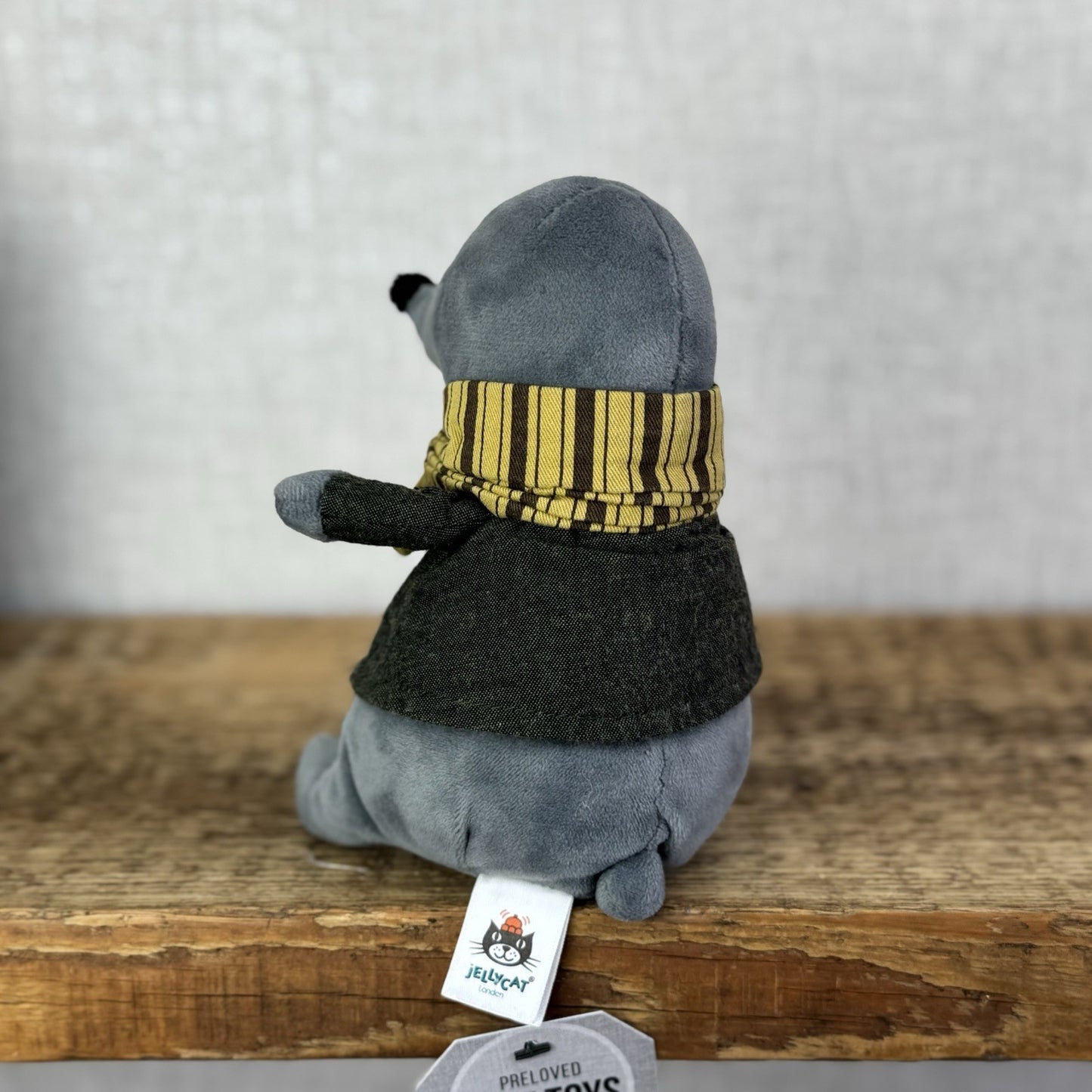 Jellycat Riverside Rambler Mole - Mole In Waistcoat Jacket Wind In The Willows