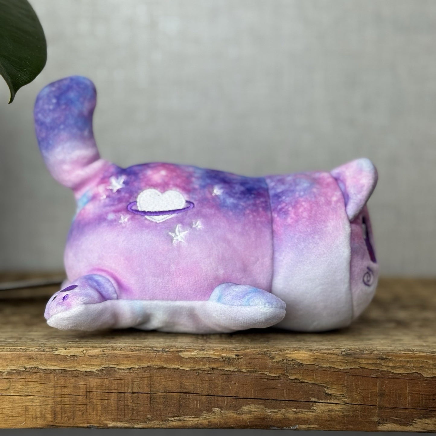 Aphmau MeeMeows - Celestial Galaxy Car - Pocket Squishy Cat Pink Small Cat 5"