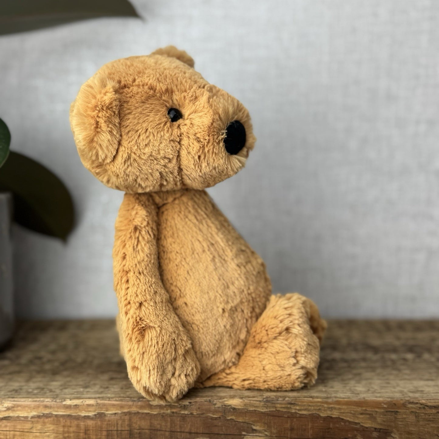 Jellycat Bashful Bear - Medium Brown Bashful Bear/ Orange Brown Retired 12” (#2)