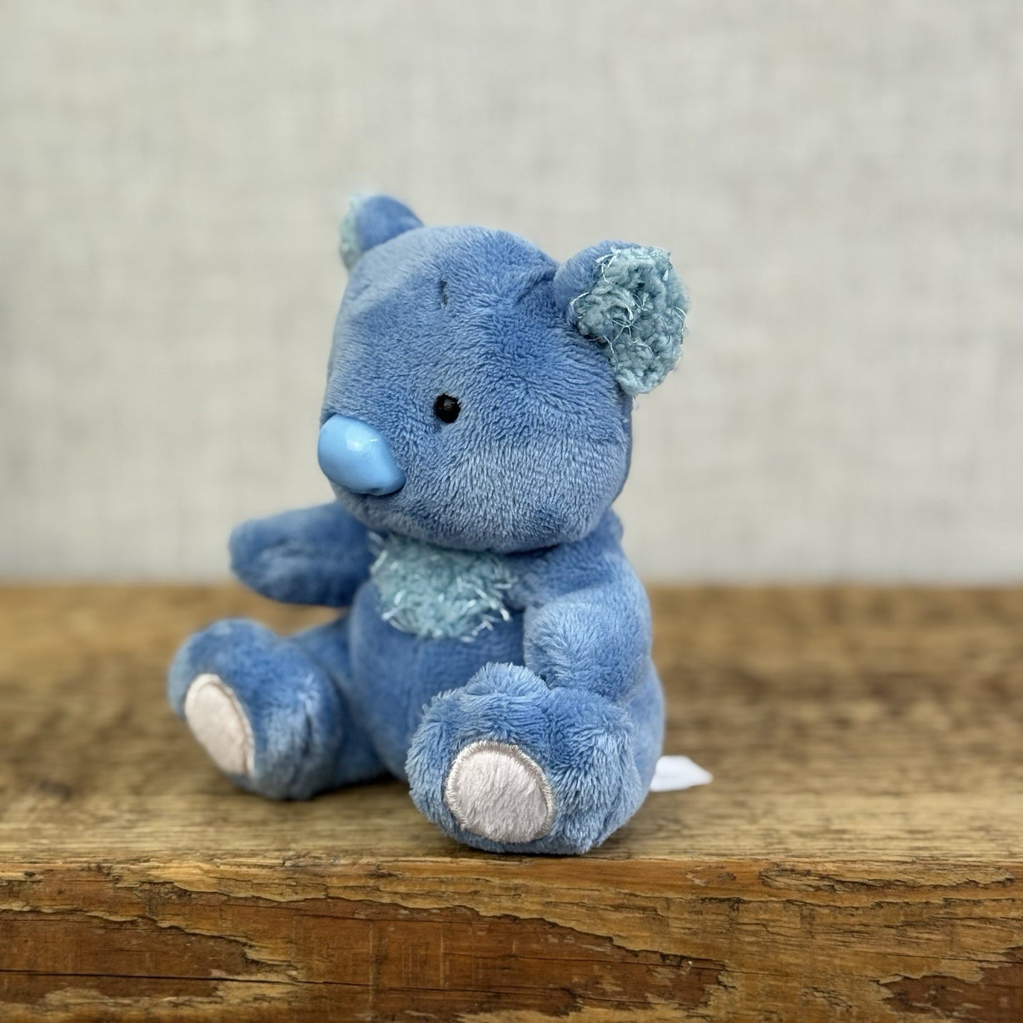Blue Nose Friends Deelish Wombat #127 - Blue Mini Wild Animal Beanbag Plush NWOT