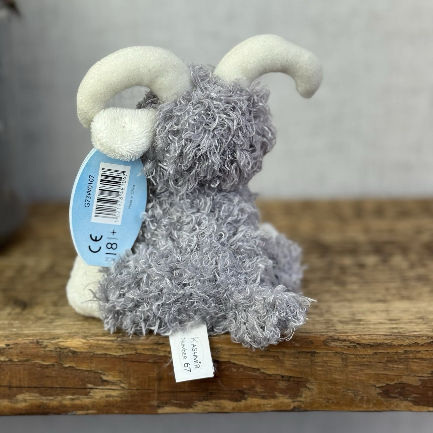 Blue Nose Friends Kasmir #67 - Mini Goat Beanie Plush Collectible With Tags 5"