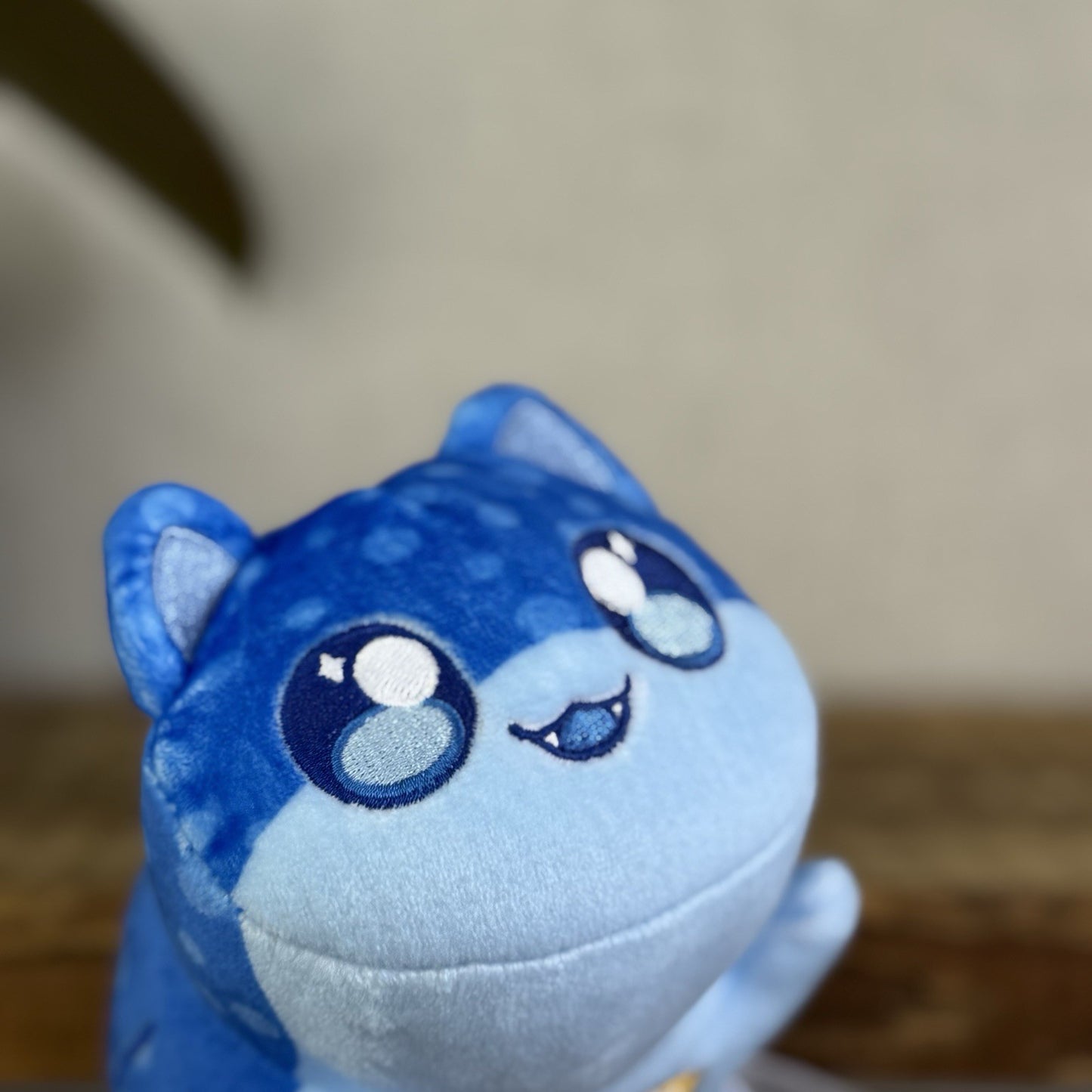 Aphmau MeeMeows - Sealife Litter Plush Whale Cat Blue Kawaii Cute 6"
