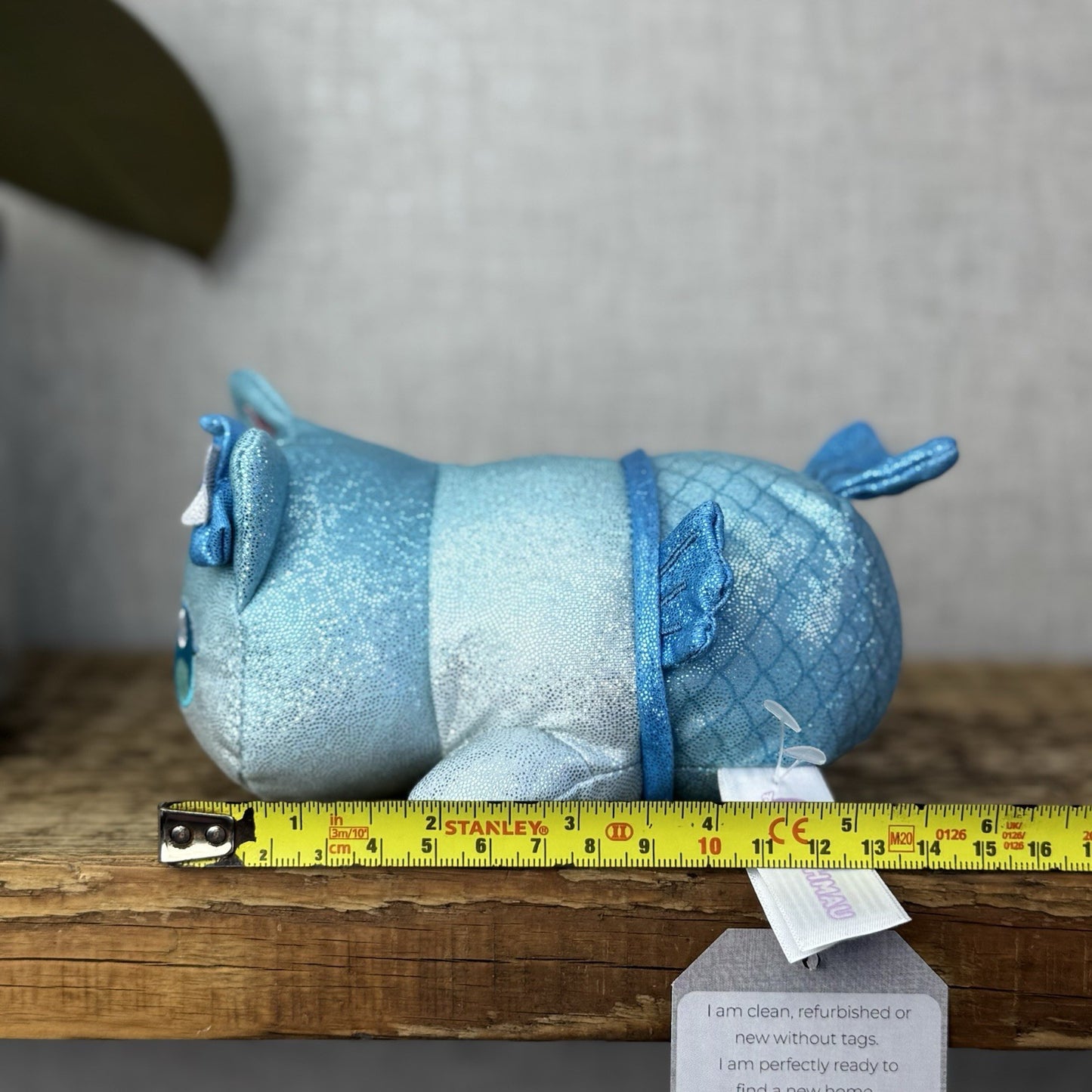 Aphmau MeeMeows - Mermaid Cat Blue Sparkly Kitty - Pocket Money Pal Small Cat 5"