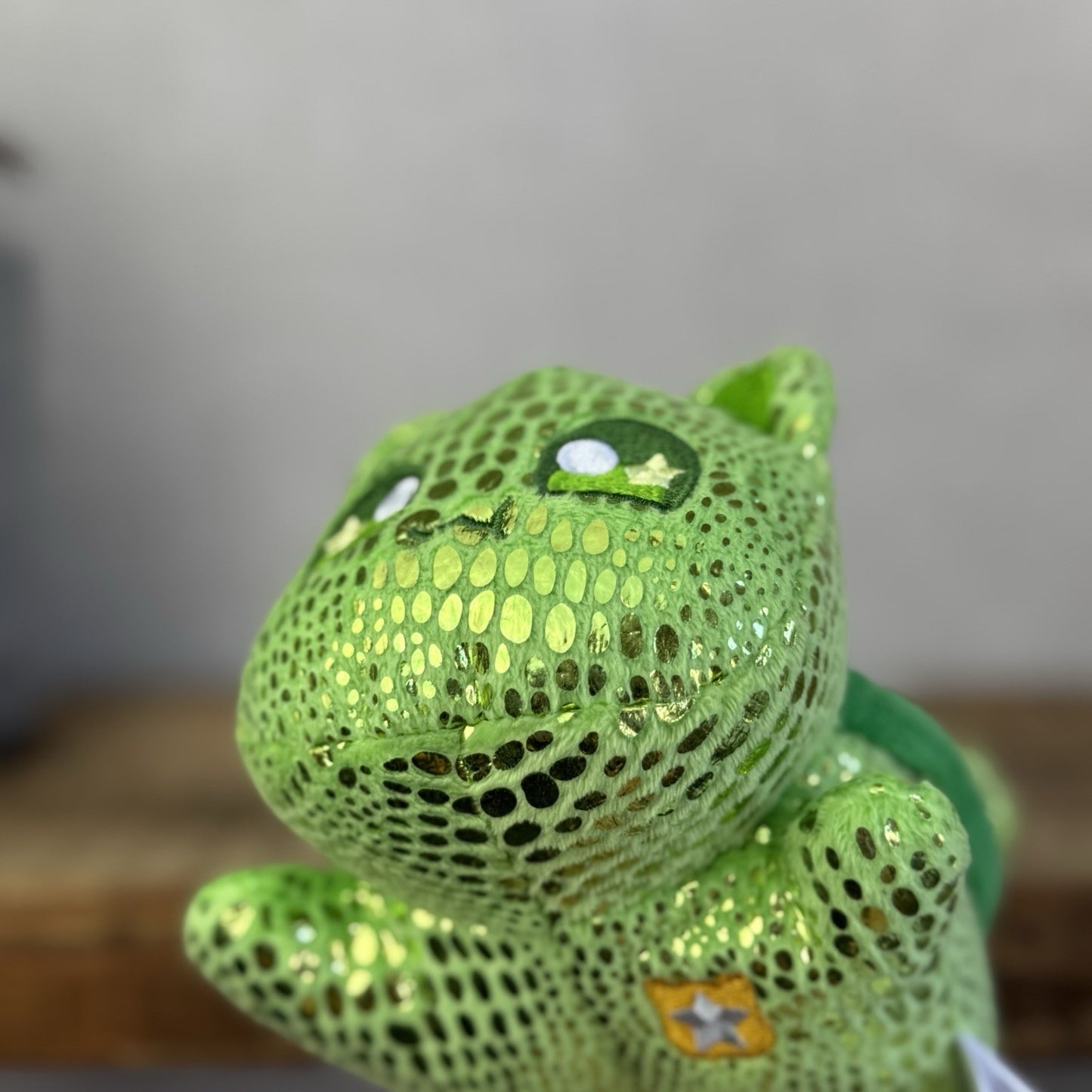 Aphmau MeeMeows - Turtle Plush Green Sparkly Sea Cat Collectible 5"