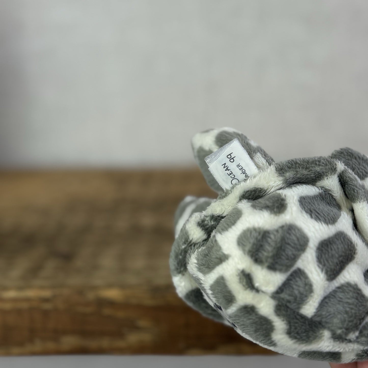 Blue Nose Friends Ocean The Turtle #99 - Pink/Grey Miniature Turtle Beanbag Toy