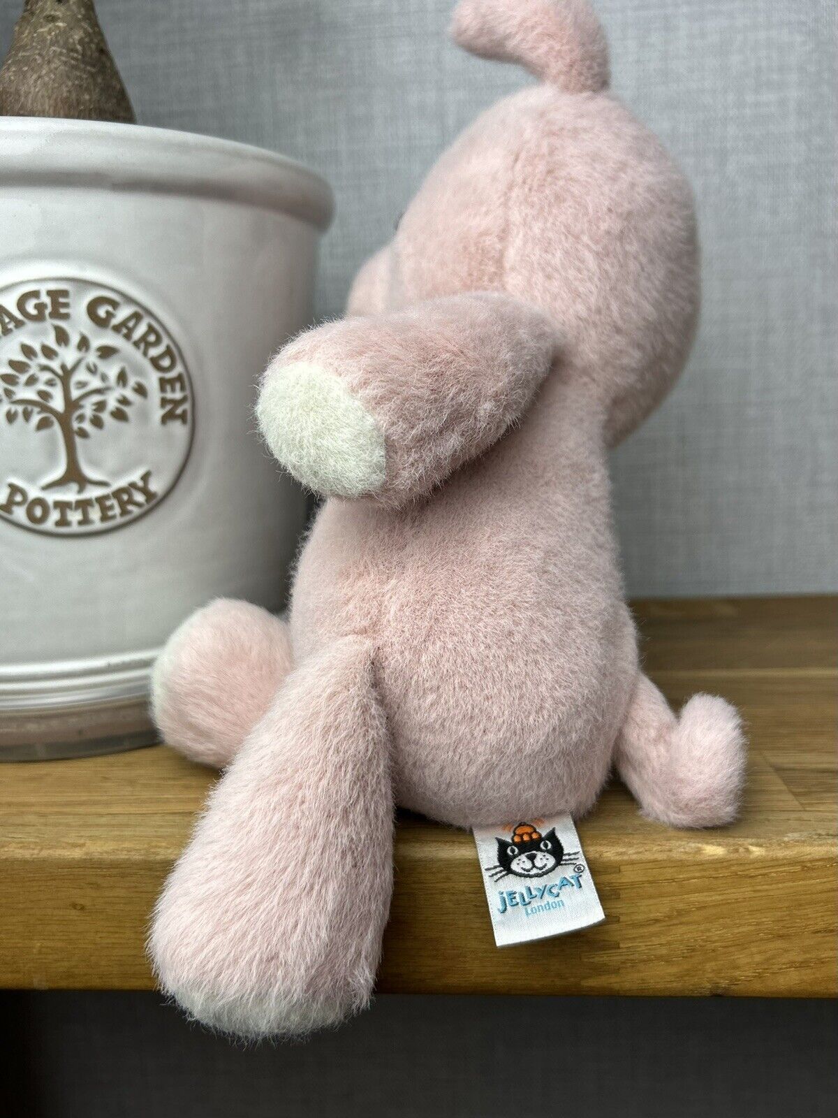 Jellycat Beepi Pig - Medium Fluffy Pig - Beepi Big Eyed Pig Jellycat Medium
