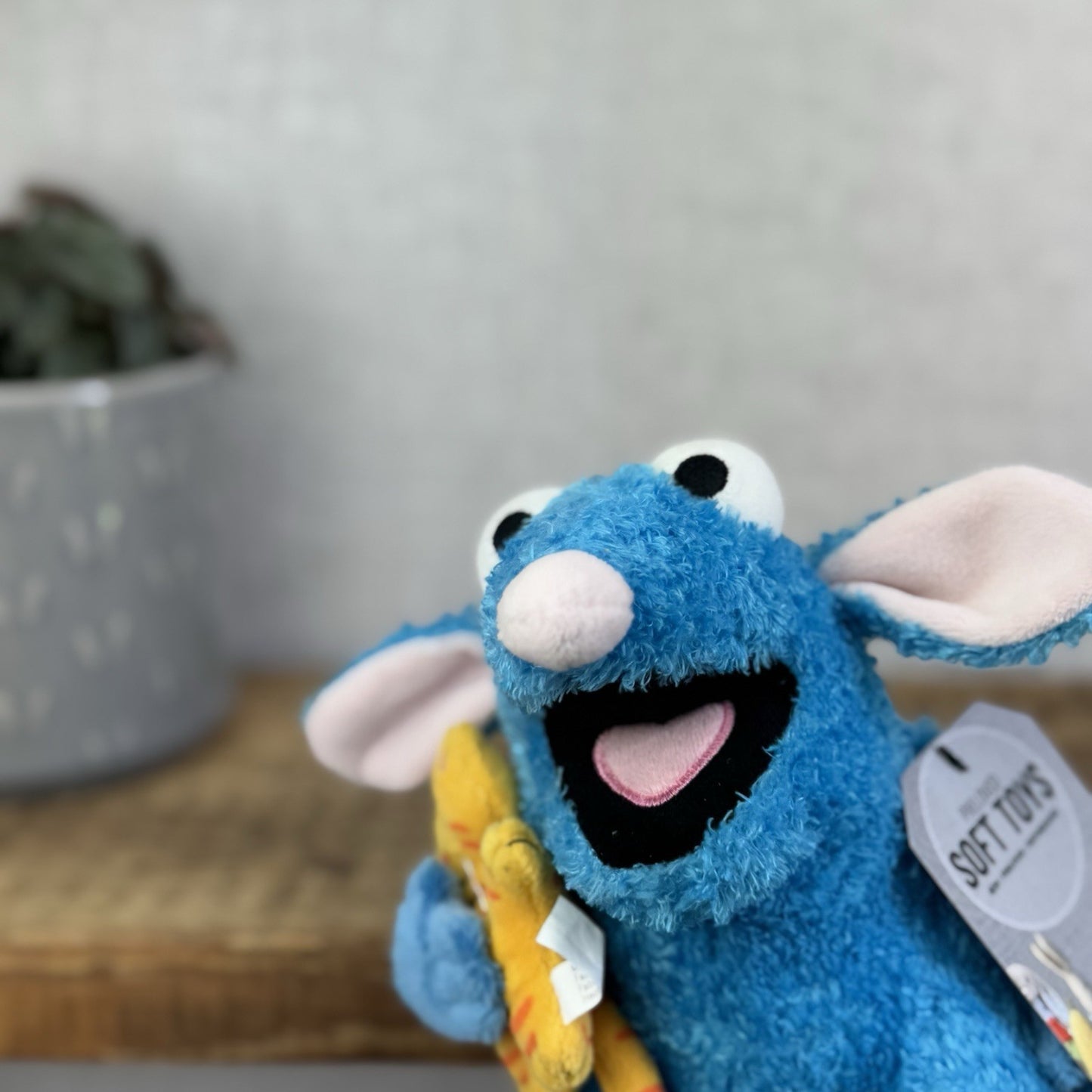 Disney Store Tutter Mouse With Kitty Cat Plush - Bear In The Big Blue House 5”
