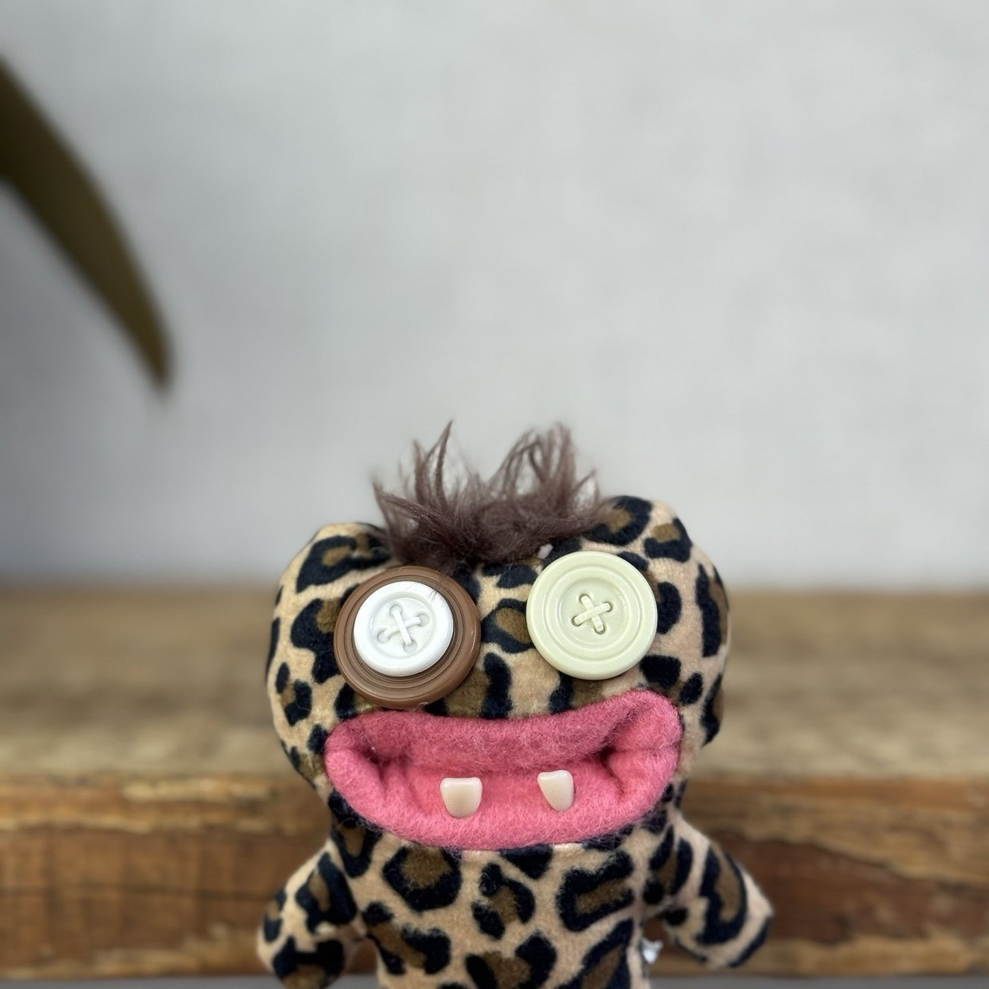 Fuggler Baby Fugg Leopard Print Screech Baby - Brown Tiny Fuggler Baby Mini