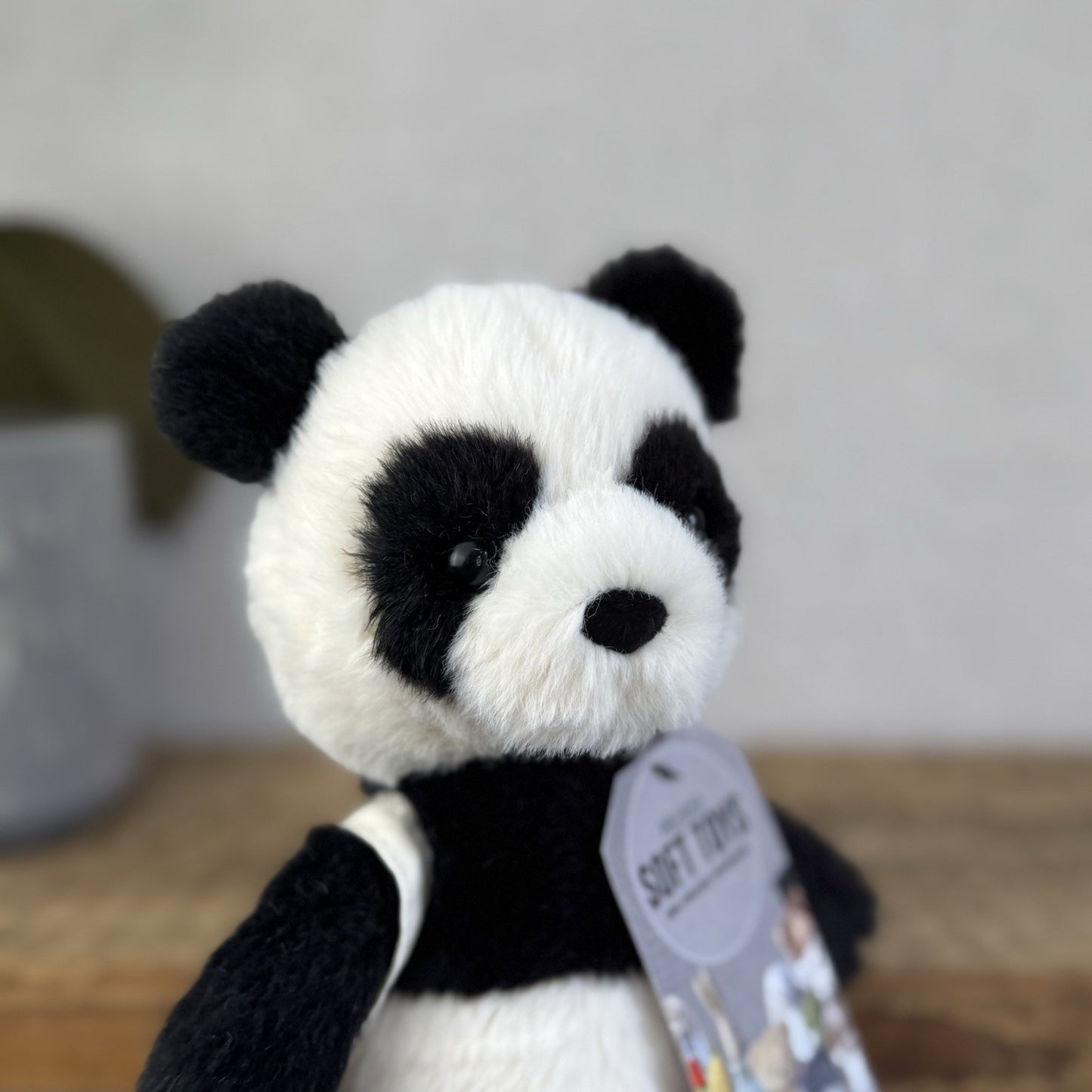Jellycat Backpack Panda - Panda With Backpack - Small Fluffy Panda Plush 10”