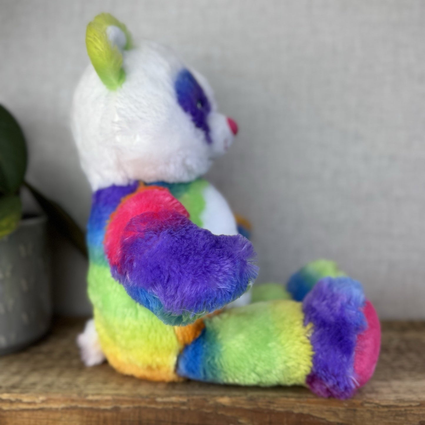 Build A Bear Pop Of Colour Panda Bear 16” Tie Dye Panda BAB Retired 2014
