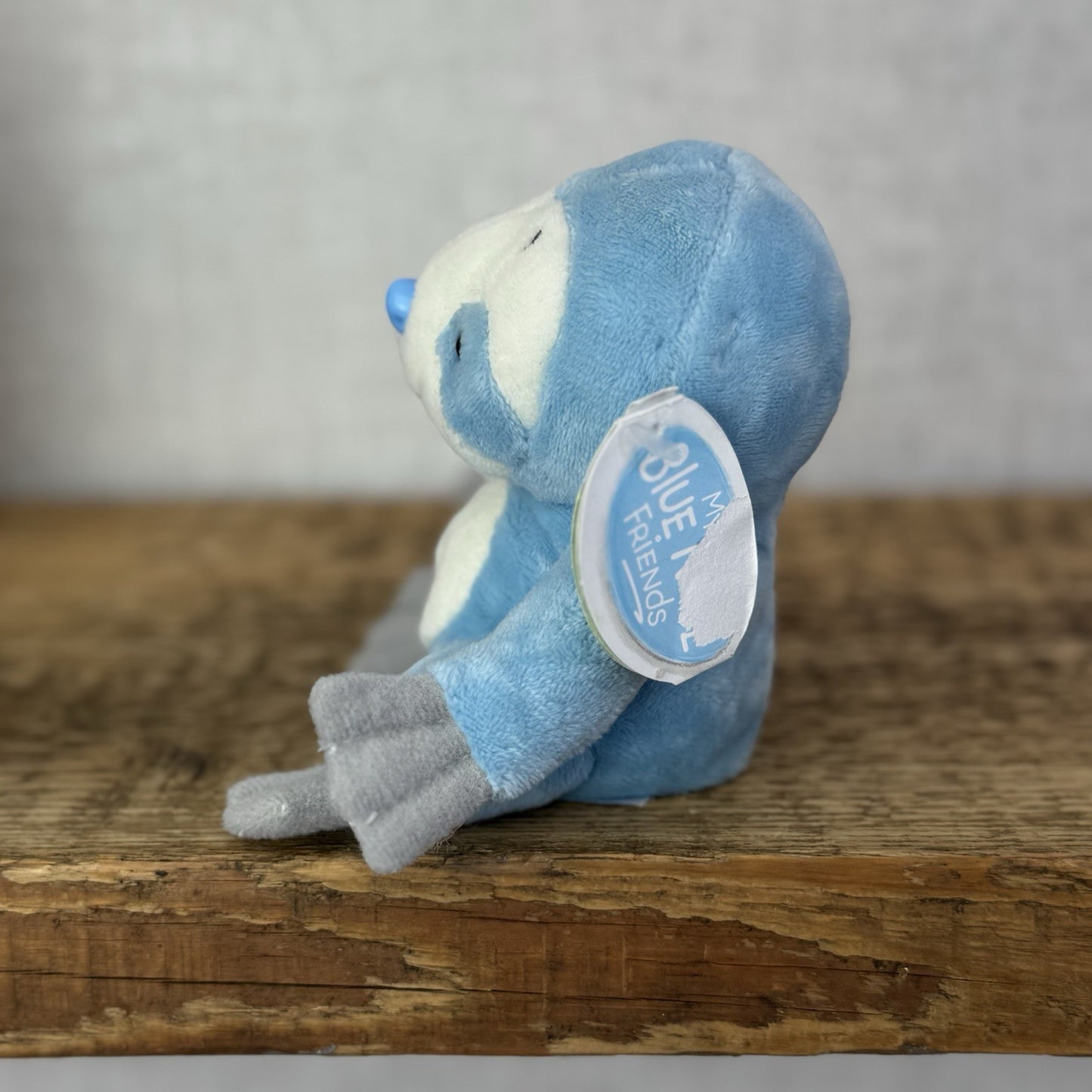 Blue Nose Friends Sonny #12 - Mini Blue Sloth Soft Toy Safari Animal 5"