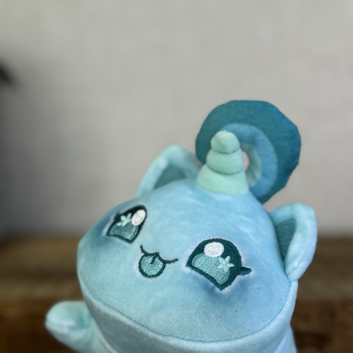 Aphmau MeeMeows - Blue Unicorn Cat Plush Collctible Cat 5"