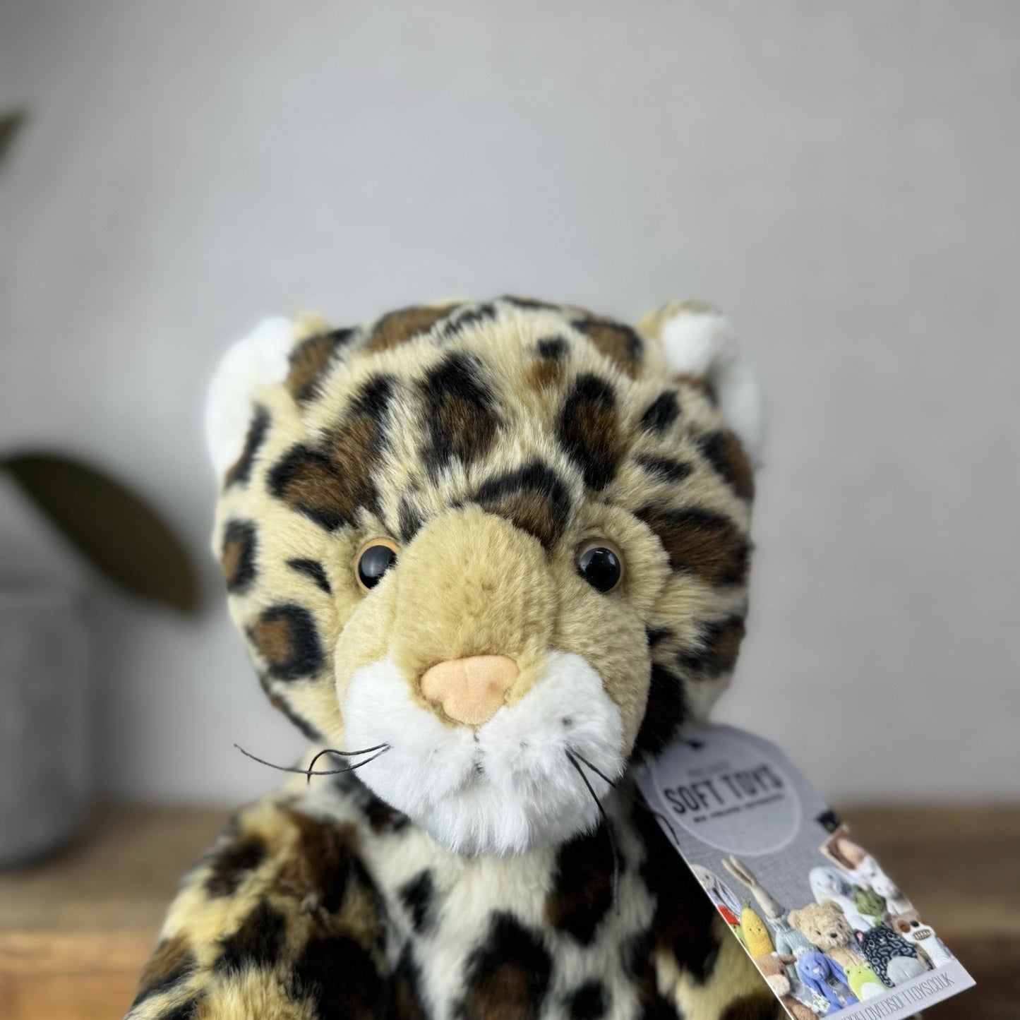Build A Bear WWF Leopard Cheetah Plush Stuffed Animal 2012 World Wildlife 12"