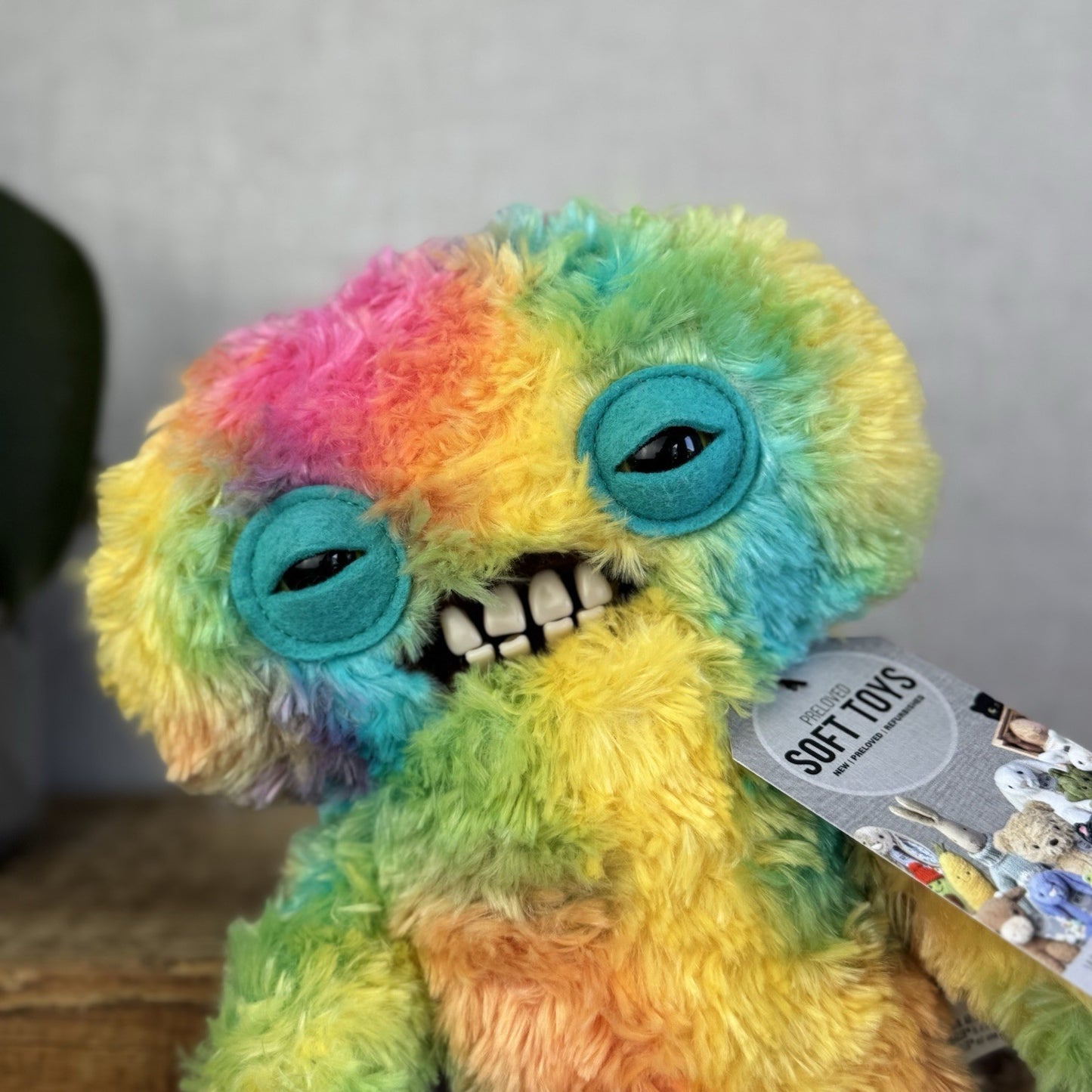 Fuggler Snuggler Squidge Fug - Rainbow Fluffy Fuggler Funny Ugly Monster Cute