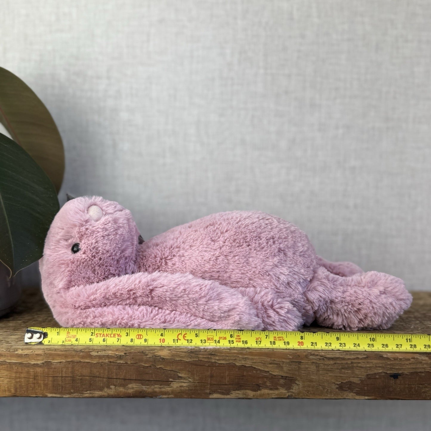 Jellycat Medium Bashful Tulip Bunny - Pink Rabbit Beanie Plush Medium 12" (#3)