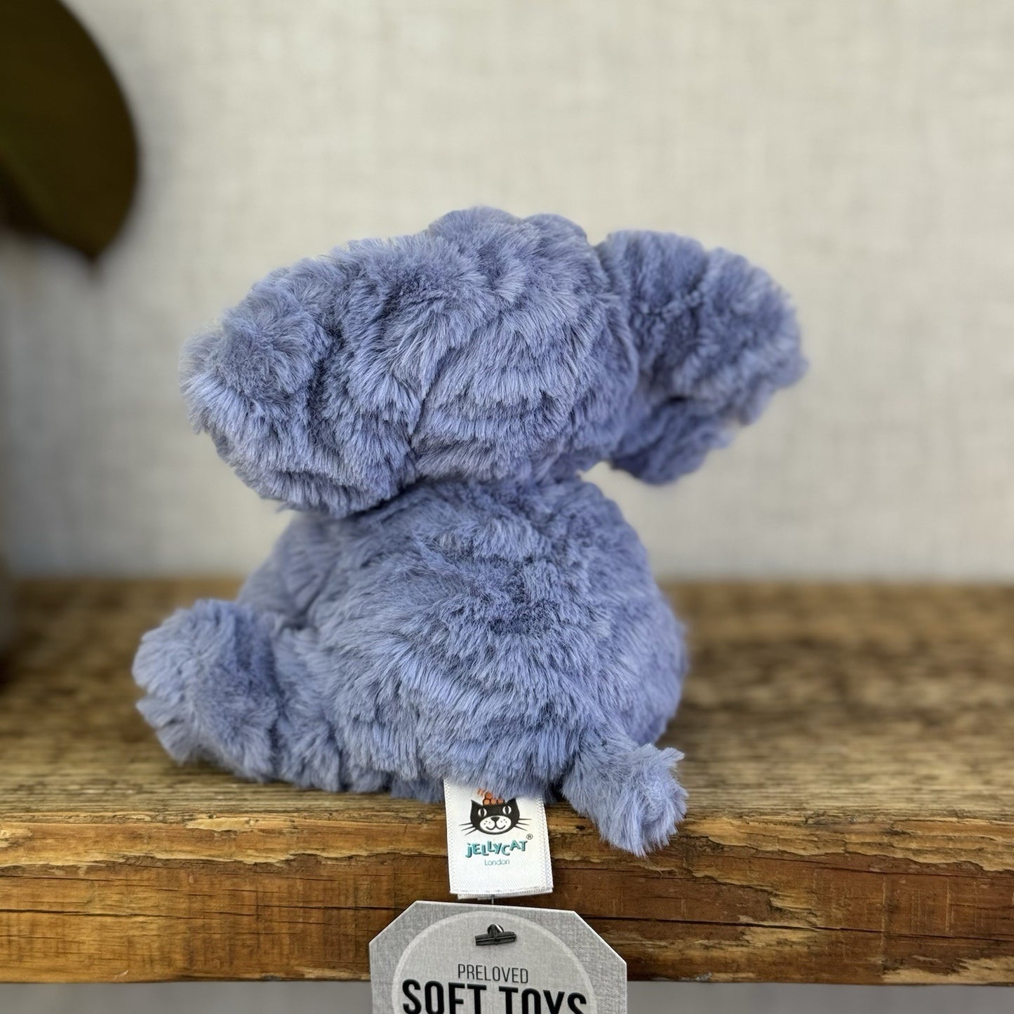 Jellycat Baby Fuddlewuddle Elephant - Fuddlewuddle Tiny Blue Elephant 4”