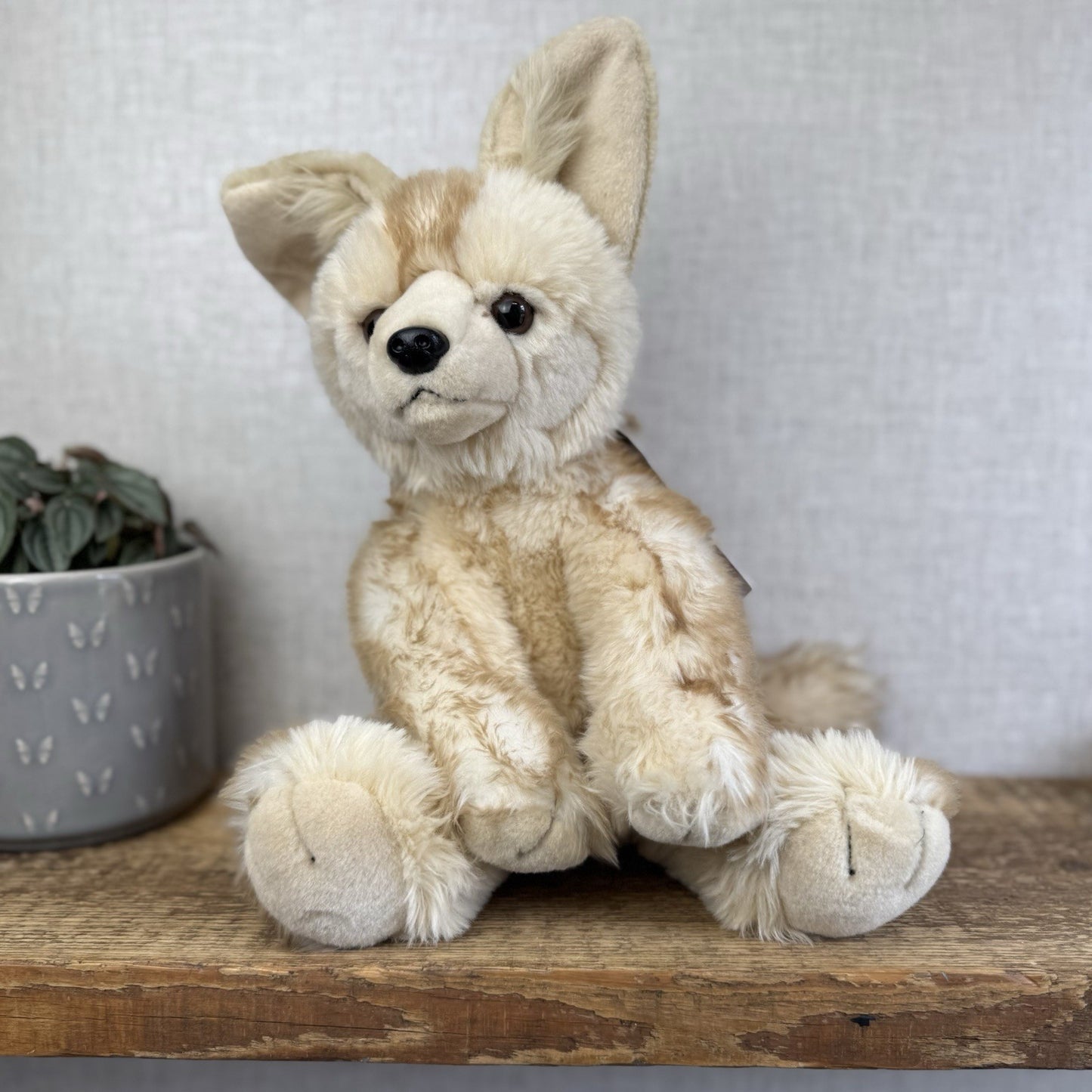 Build A Bear WWF Fennec Fox - New Without Tags Arctic Fox Soft Toy Bear 16"