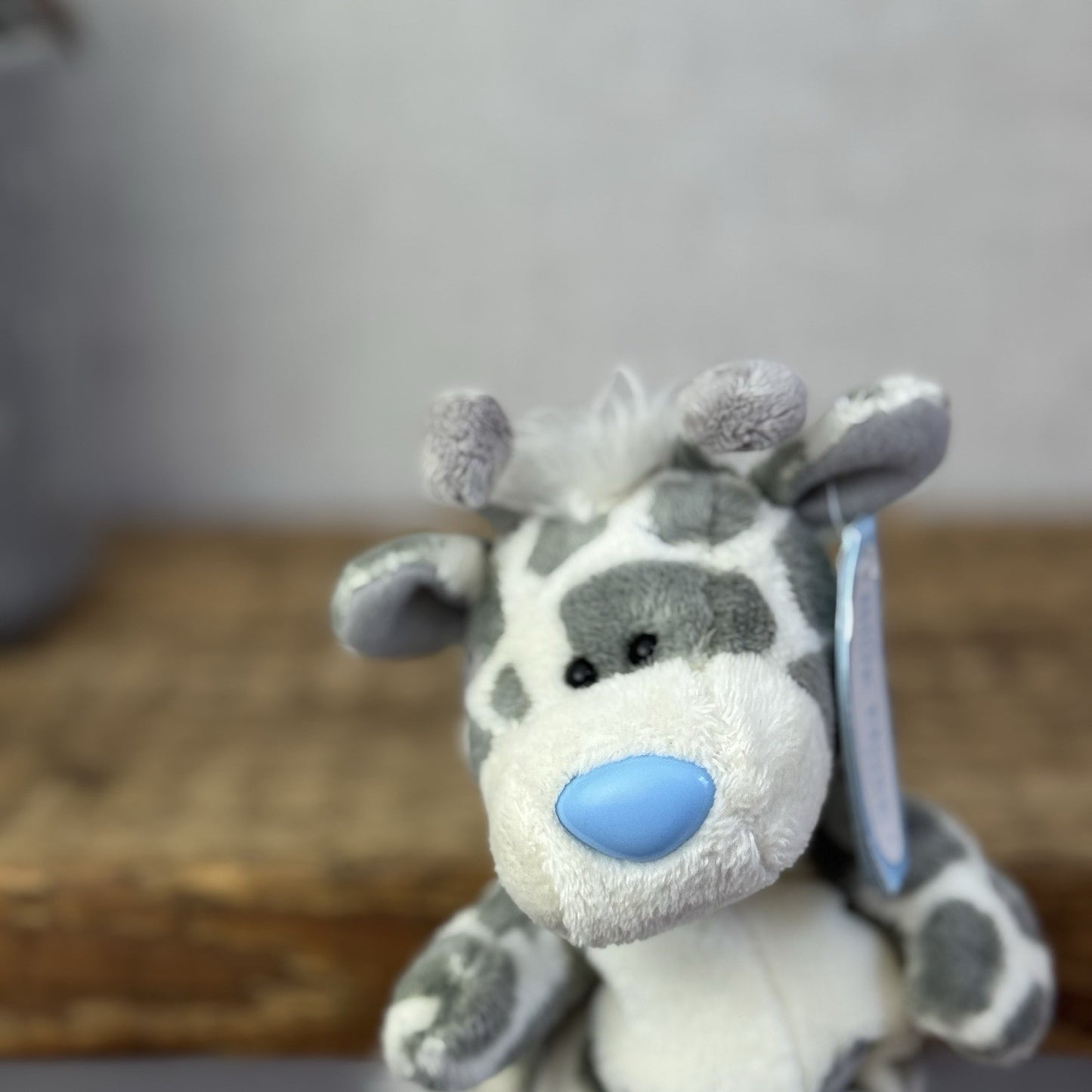 Blue Nose Friends Twiggy #7 - Mini Giraffe Beanie Plush Collecible With Tags 5"