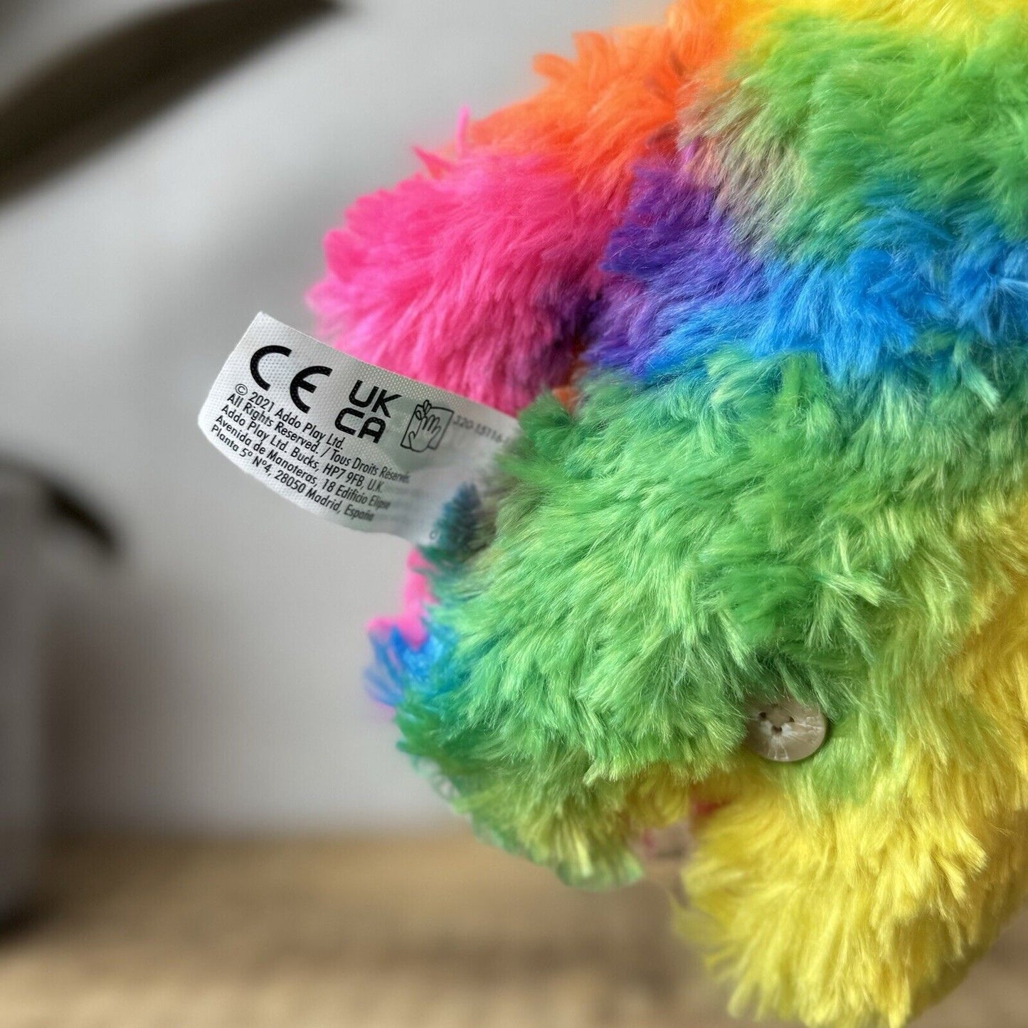 Fuggler Snuggler Grin Grin Fug - Rainbow Fluffy Fuggler Funny Ugly Monster