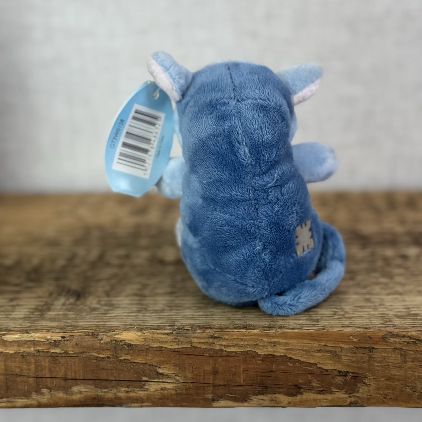 Blue Nose Friends Shield Armadillo #103 - Small Blue Armadillo Soft Toy