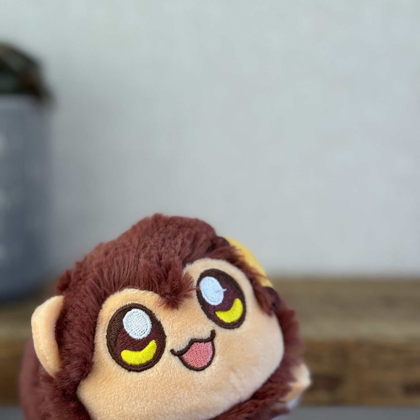 Aphmau MeeMeows - Monkey Cat Safari Fluffy Monkey Cat Plush Soft Toy 5”