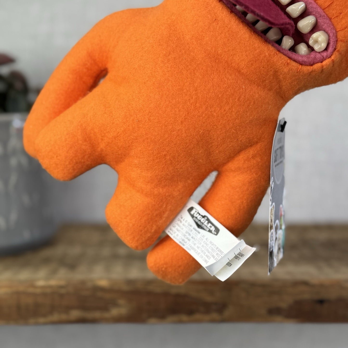 Fuggler Funny Ugly Monster Orange - Sire Blench Retired Felt Monster Plush