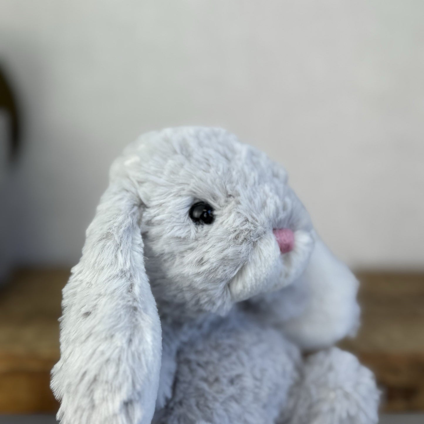 Jellycat Silver Yummy Bunny - Tiny Light Grey Bunny Rabbit New With Tags 6"