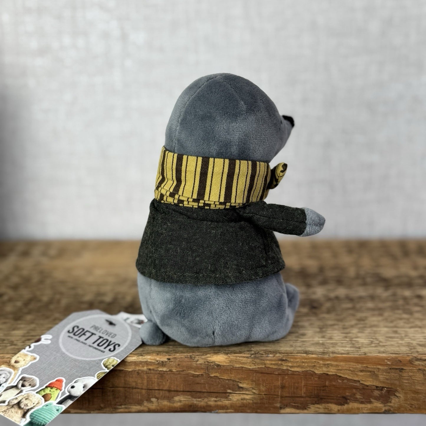 Jellycat Riverside Rambler Mole - Mole In Waistcoat Jacket Wind In The Willows