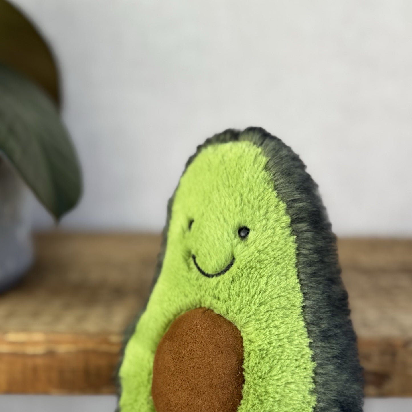 Jellycat Amuseable Avocado Small - Soft Toy Food Play Green Fluffy Avocado 7”