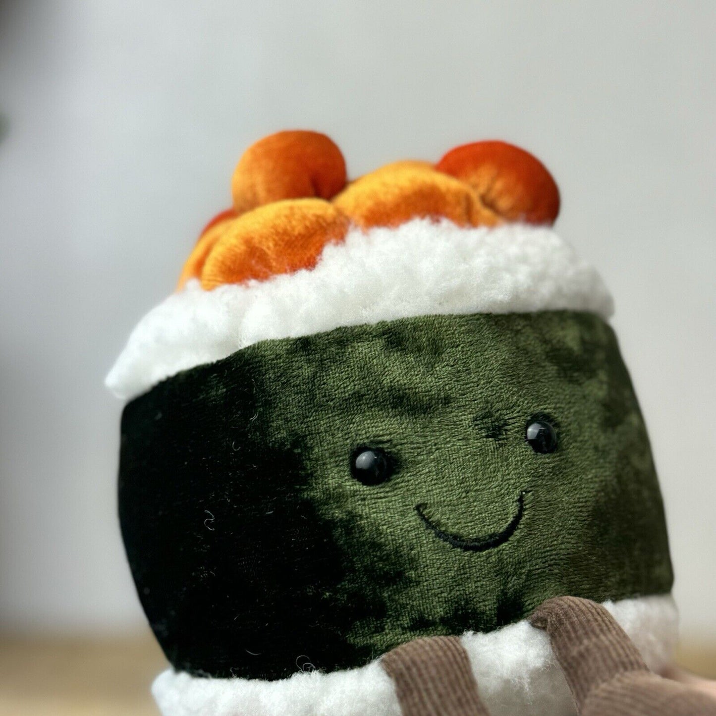 Jellycat Amuseable Sushi Maki - Retired Rare Jellycat Sushi Food Play Beanie 4"