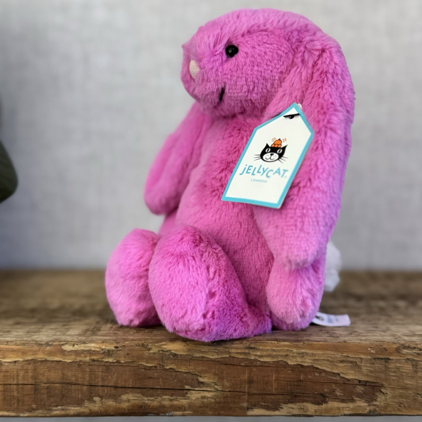 Jellycat Small Bashful Hot Pink Bunny - Bright Pink Rabbit New With Tags Soft 8”