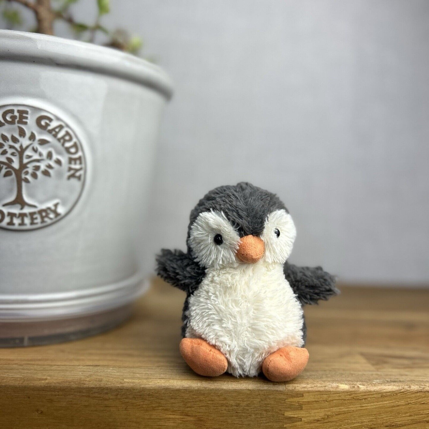 Jellycat Tiny Peanut Penguin - Tiny Penguin Plush - Pocket Pal Plush - Peanut 5”