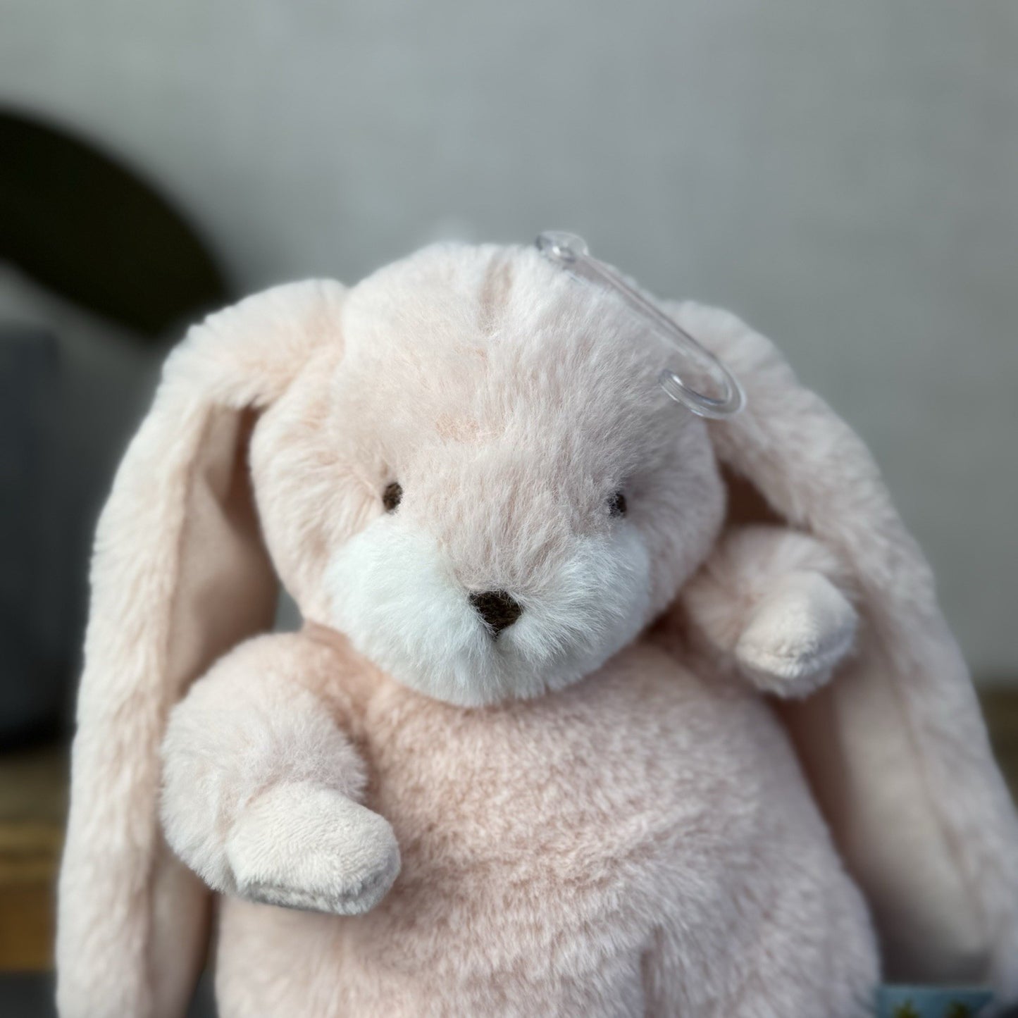 Bunnies By The Bay - Tiny Nibble Pink Bunny Soft Pink Beanie NWOT long Ears Cute