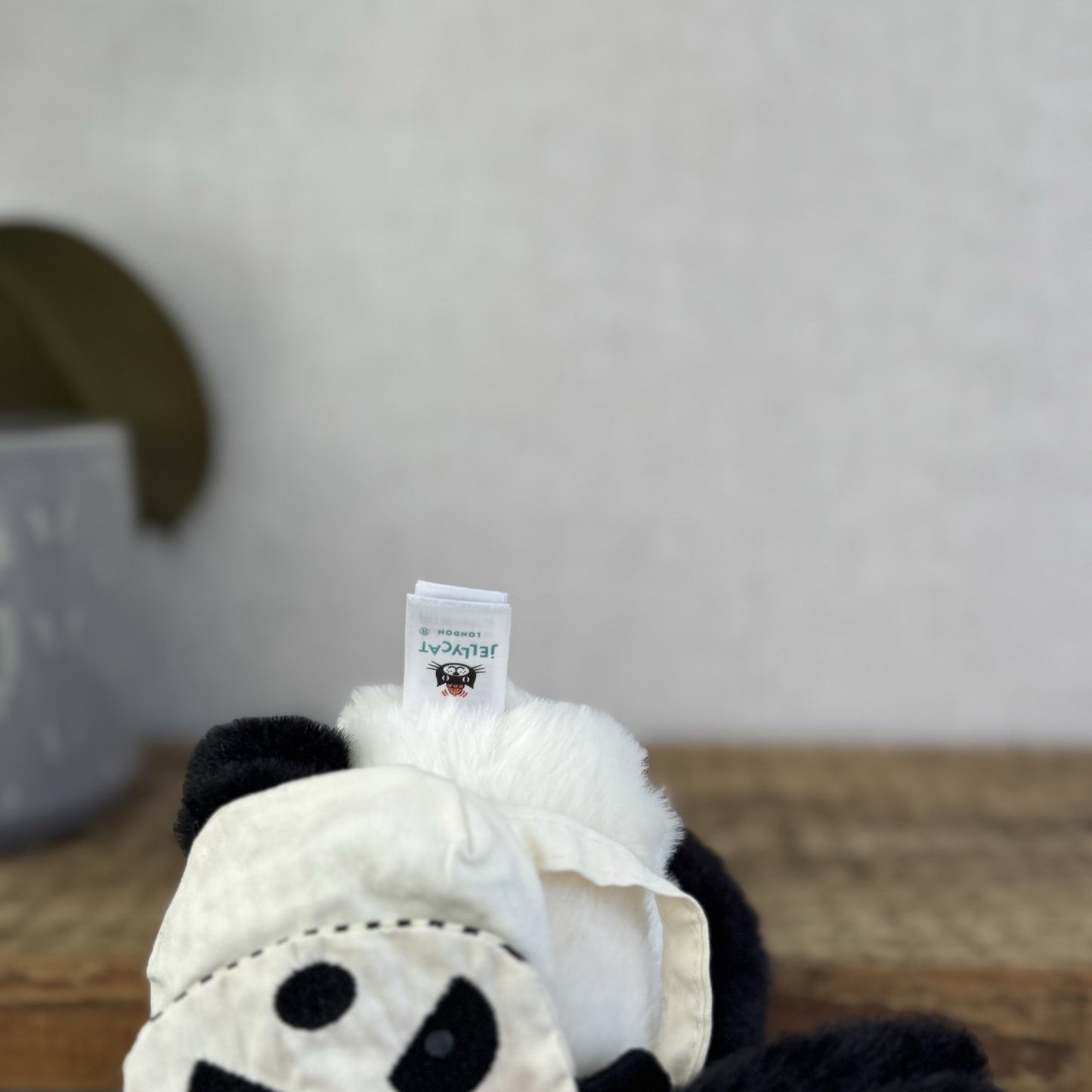 Jellycat Backpack Panda - Panda With Backpack - Small Fluffy Panda Plush 10”