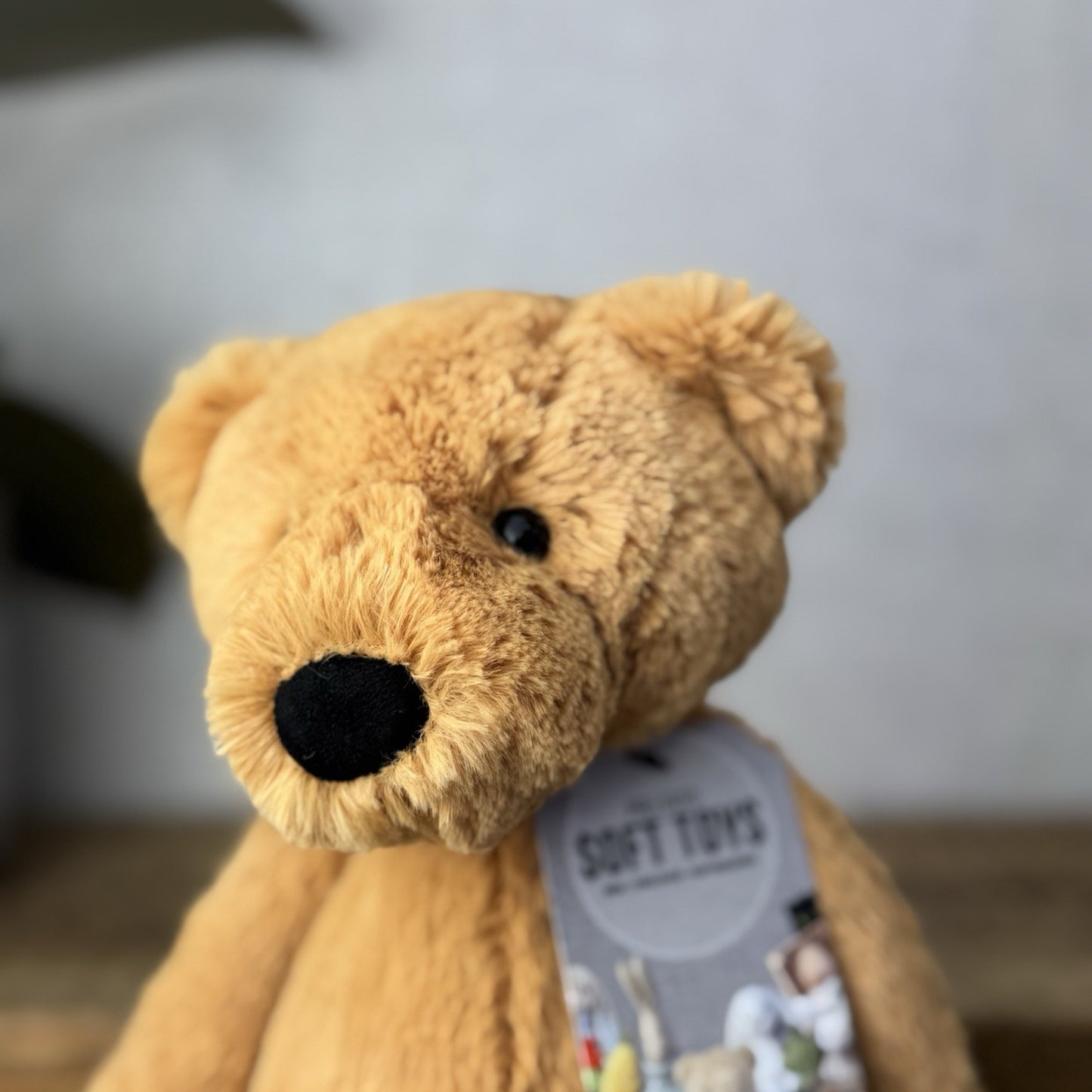 Jellycat Bashful Bear - Medium Brown Bashful Bear/ Orange Brown Retired 12” (#2)