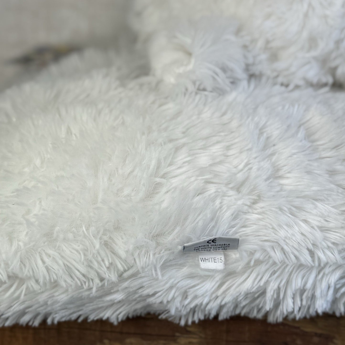 Huge Truffles White Cat - Little White Company/Jellycat Collab Large Cushion Cat