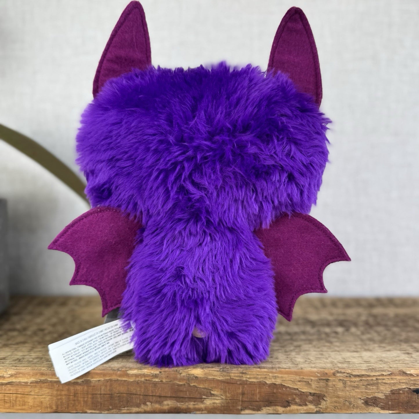 Fuggler - Count Fuggula Purple Fluffy Bat Funny Ugly Monster Rare Collectible