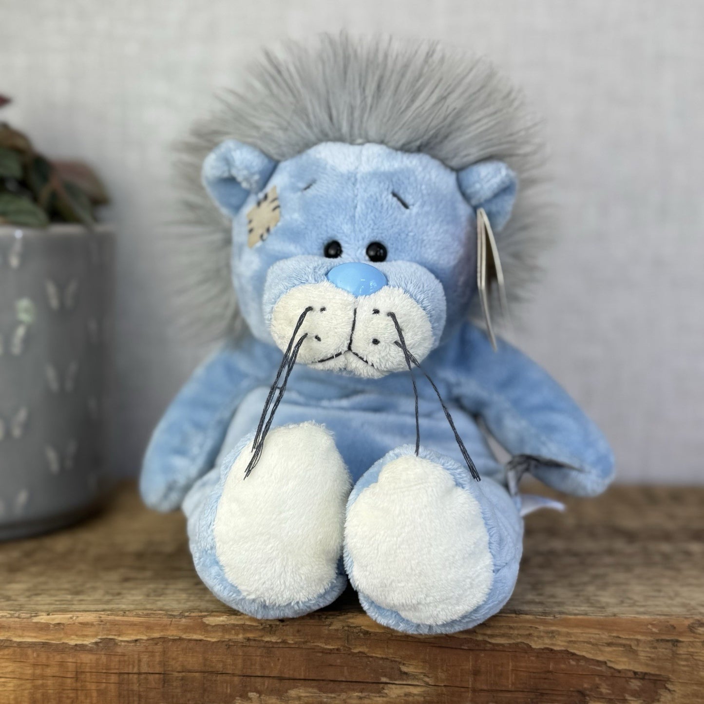 Blue Nose Friends Rocky The Lion - Floppy Blue Lion New With Tags Retired Plush
