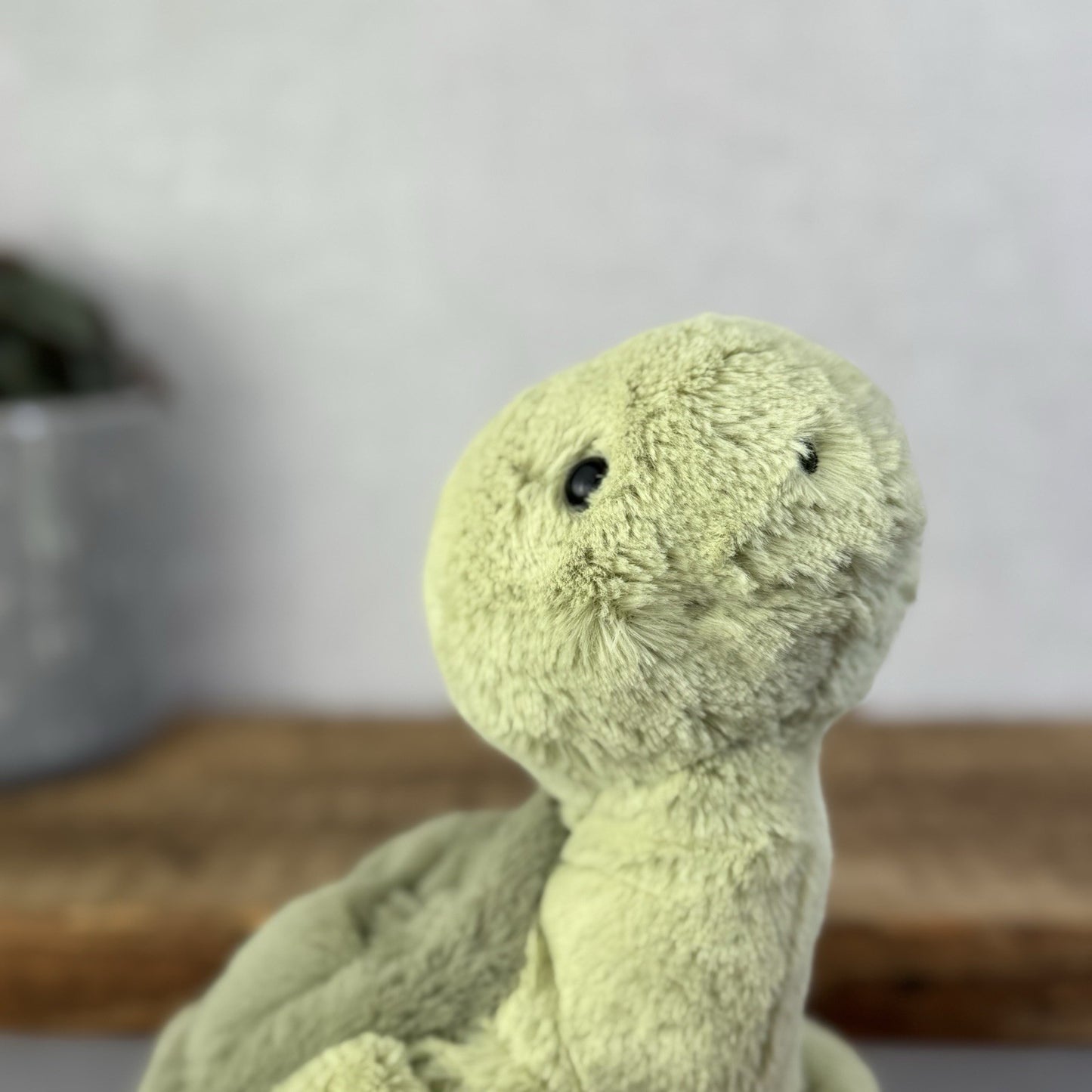 Jellycat Tully Turtle - Medium Beanie Green Soft Toy Turtle With Tags 10"