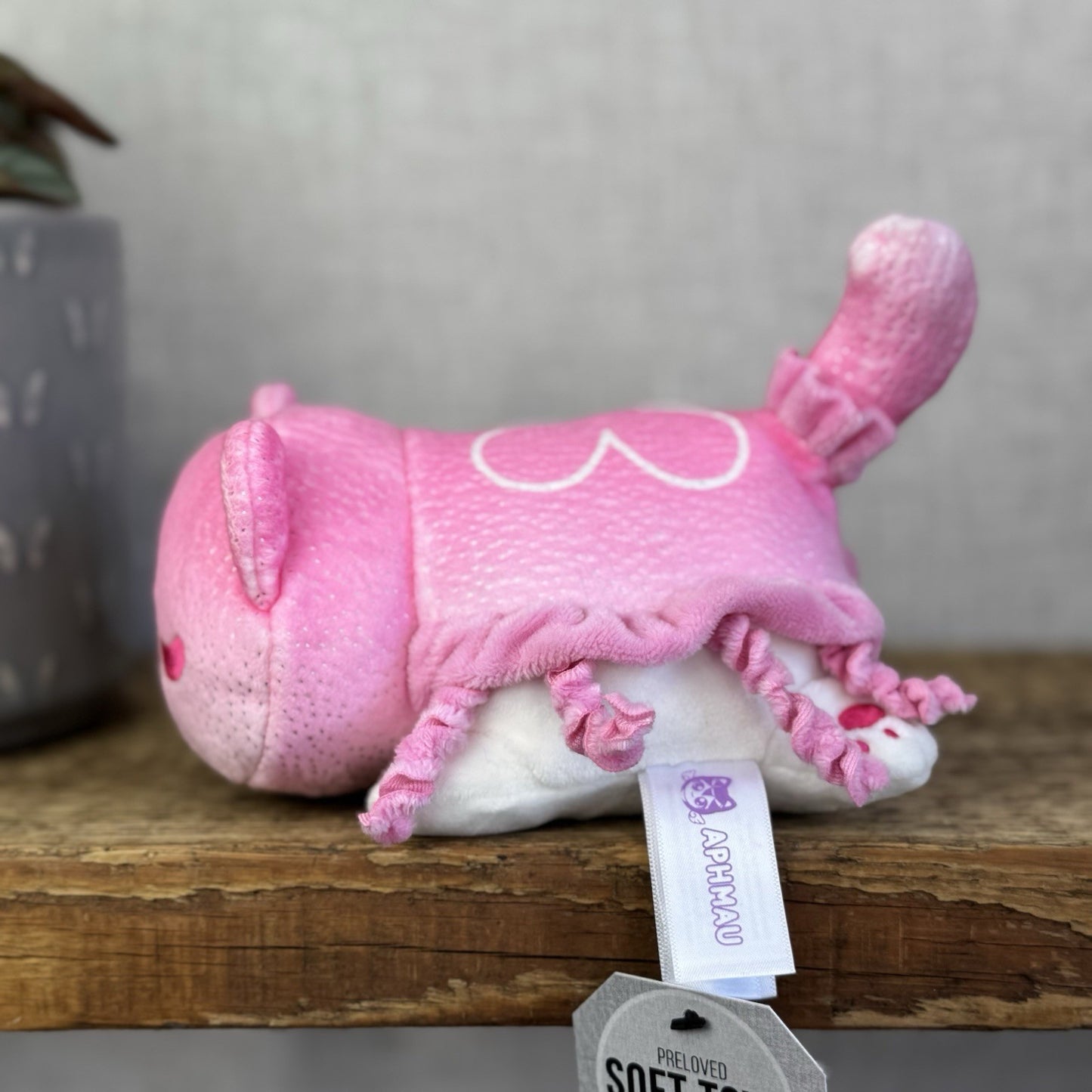 Aphmau MeeMeows - Under The Sea Pink Jellyfish Cat Soft Toy Collectible 5"