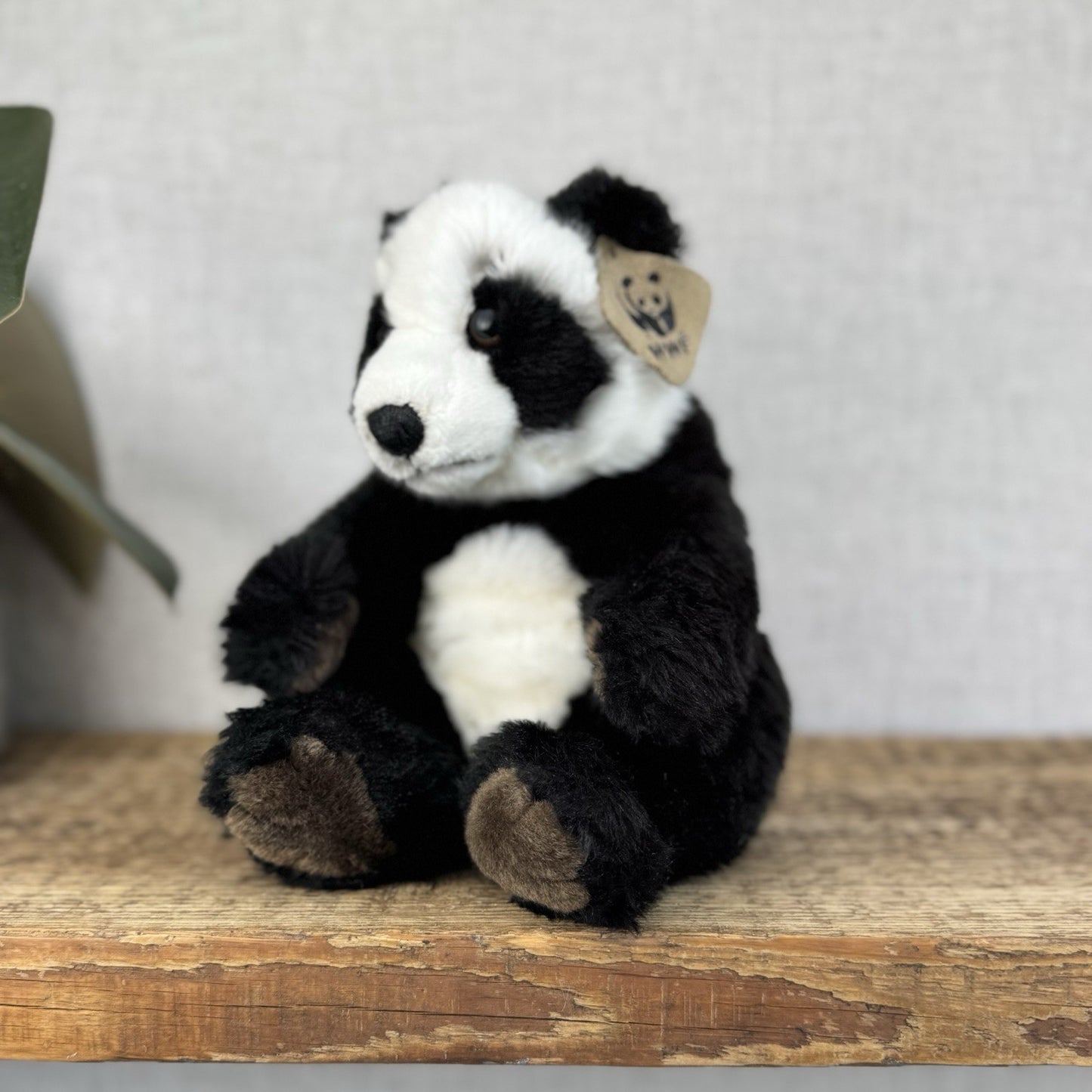 WWF Anna Club Plush Panda - Small Vintage Panda Soft Toy Beanie Super Fluffy 10”