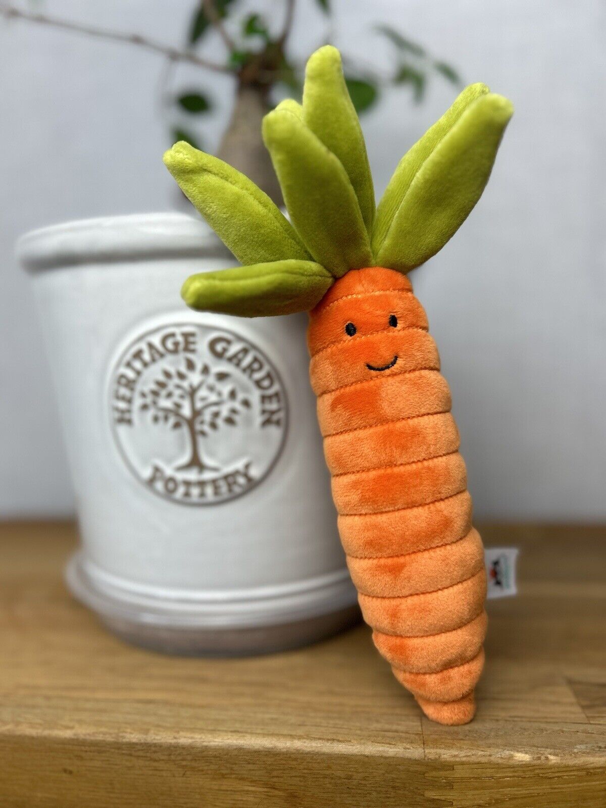 Jellycat Vivacious Carrot - Jellycat Carrot Soft Toy - Jellycat Vivacious Veg