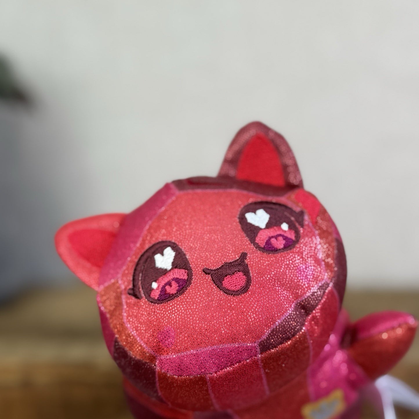 Aphmau MeeMeows - Ruby Red Cat Squish Plush Soft Toy Collectible 5"