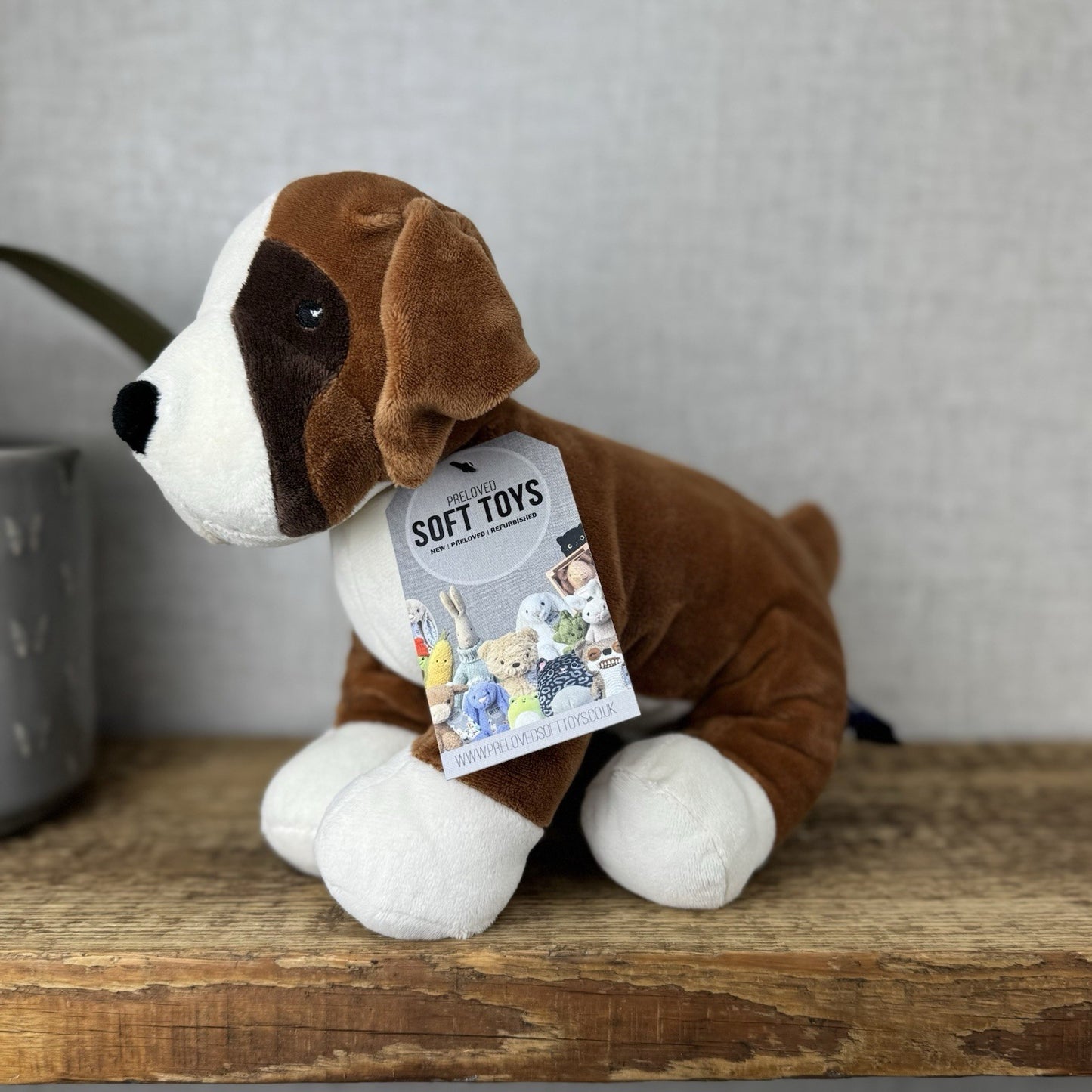 John Lewis Buster Dog - Advert 2016 (Jellycat Collab) Boxer Beanie Plush Puppy
