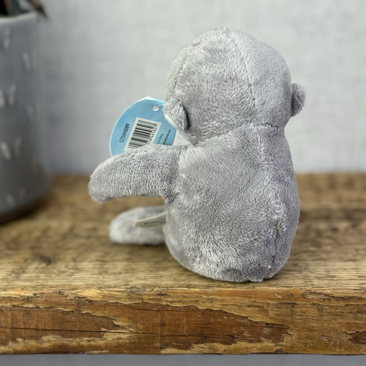 Blue Nose Friends Bubbler #56 - Mini Walrus Soft Toy Beanie Collectible 5"