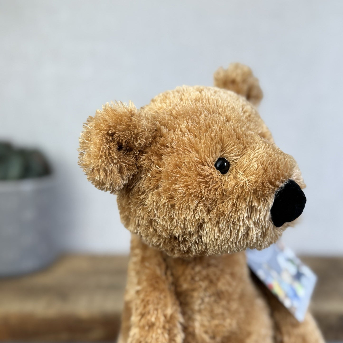 Jellycat Large Tumbler Bear - Large Scruffy Cute Bear Soft Toy Plush Vintage 16”