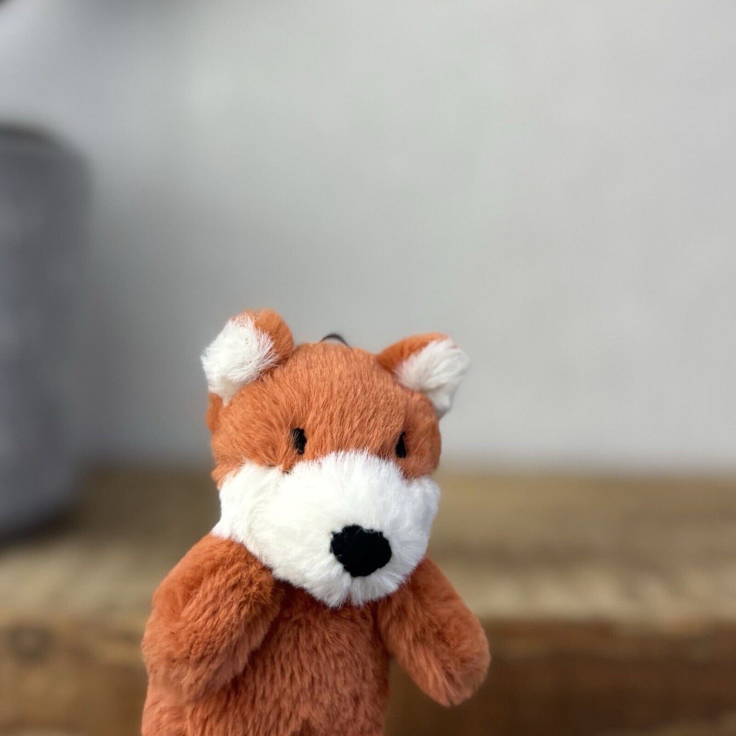 Jellycat Bashful Fox Bag Charm - Rare Tiny Fox Keyring Retired Collectible