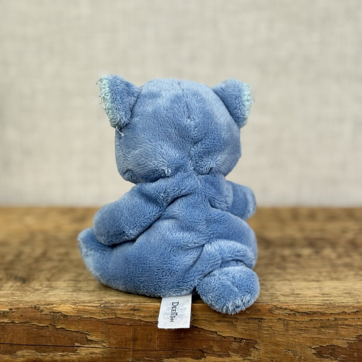 Blue Nose Friends Deelish Wombat #127 - Blue Mini Wild Animal Beanbag Plush NWOT