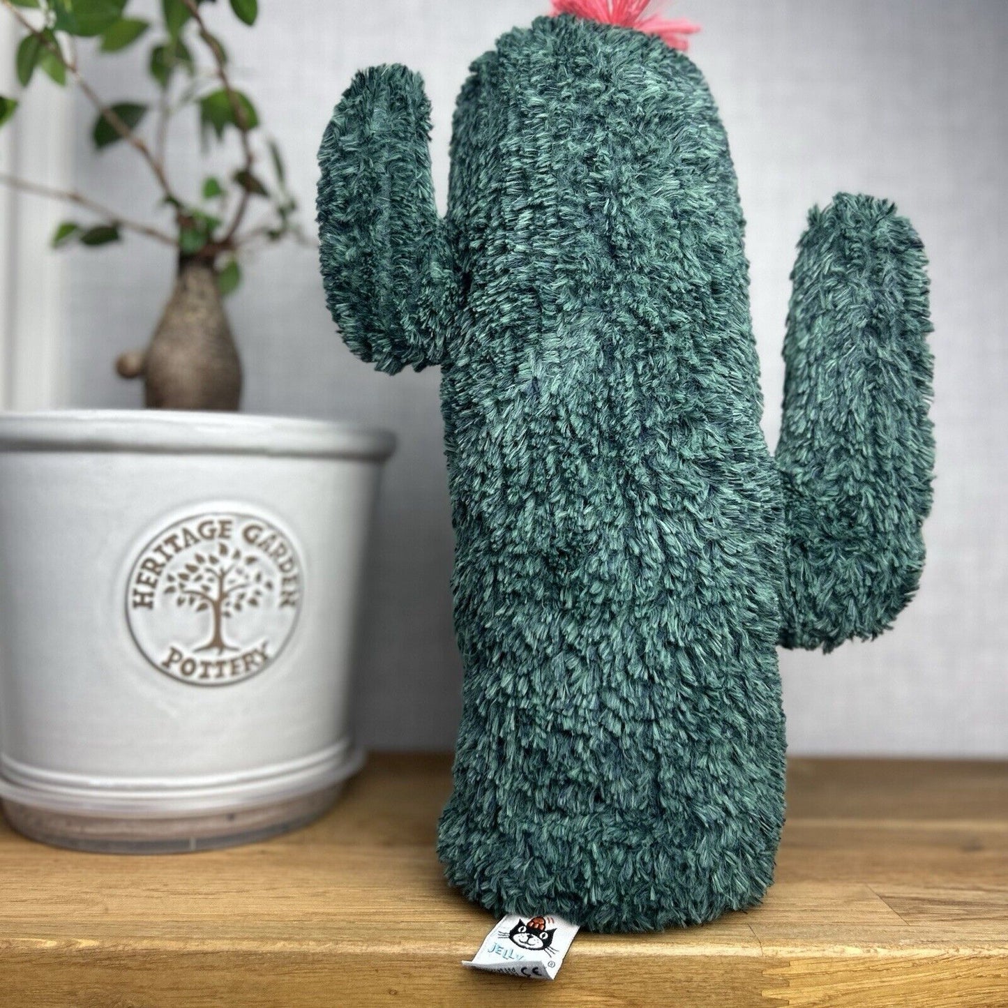Jellycat Large Amuseable Cactus - Large Green Cactus Soft Toy Plush Garden 16"